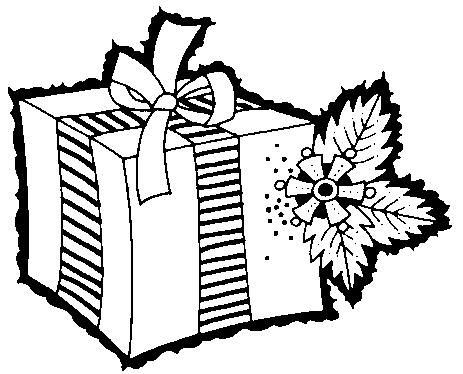 Present  black and white ts clipart black and white free images