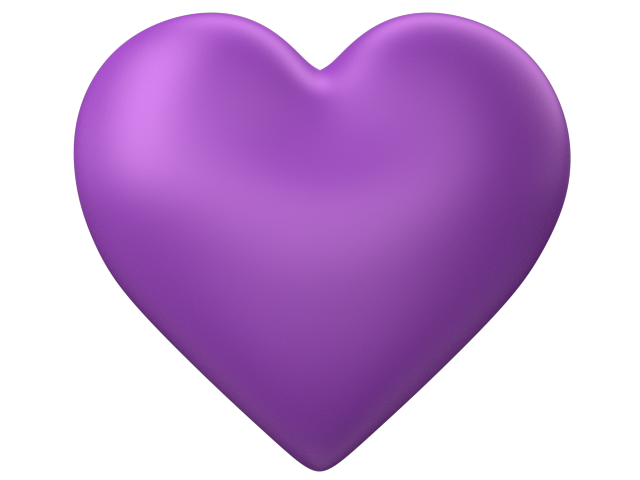Purple heart images uv hearts galore clipart