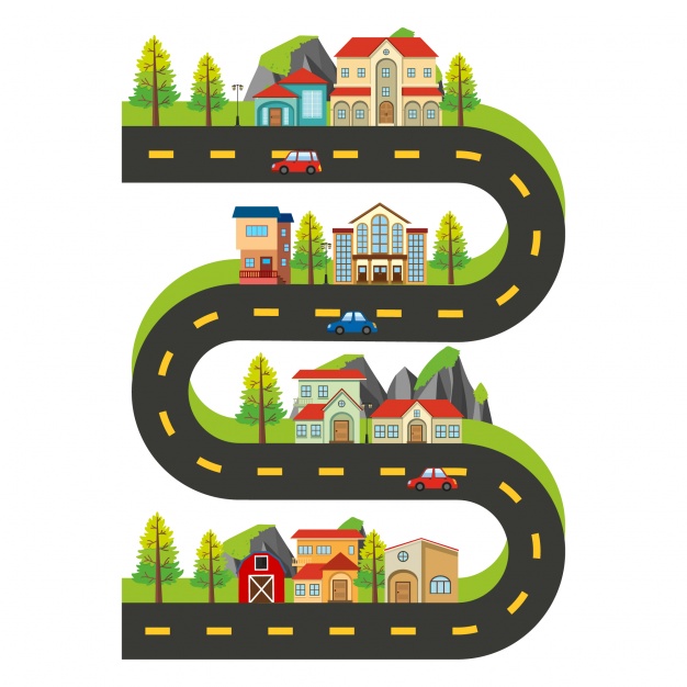 Road Map Clip Art Free Roadmap Clipart Map Timeline Clip Cliparts The 