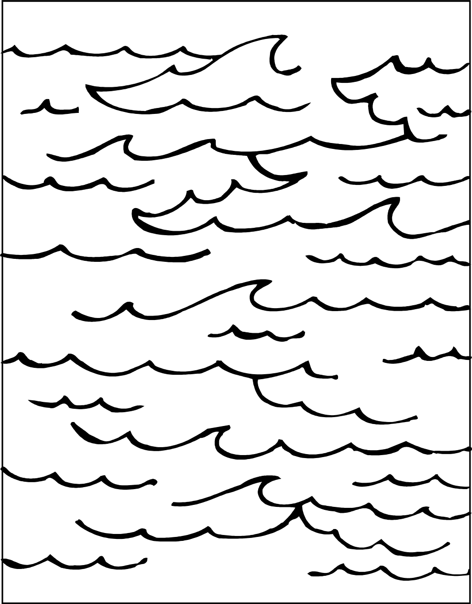 Water black and white waves black and white water clipart free im...