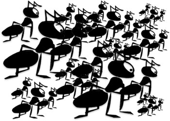 Ant  black and white free ant s animated ants clipart