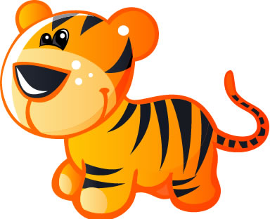 Baby tiger clipart free download clip art on