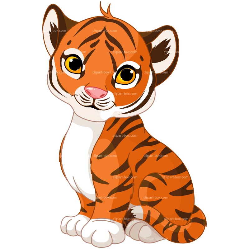 Baby tiger face clip art free clipart images 2