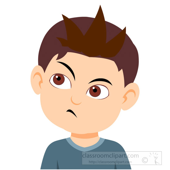 Student thinking thinking boy graduate clipart collection