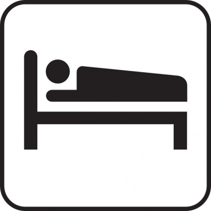Bed  black and white bed clip art black and white free clipart images 2