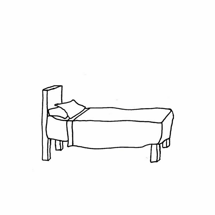 Bed  black and white bed clipart black and white volvoab