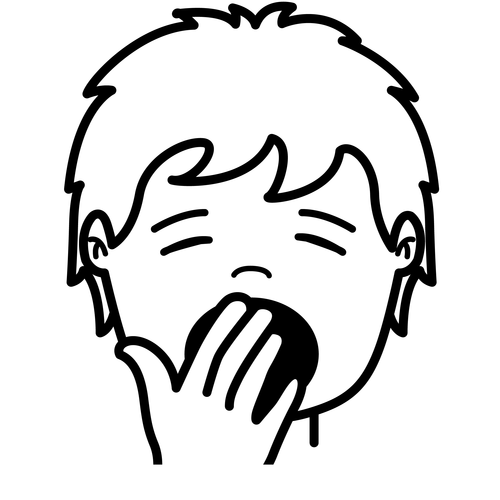 Clipart yawn free here