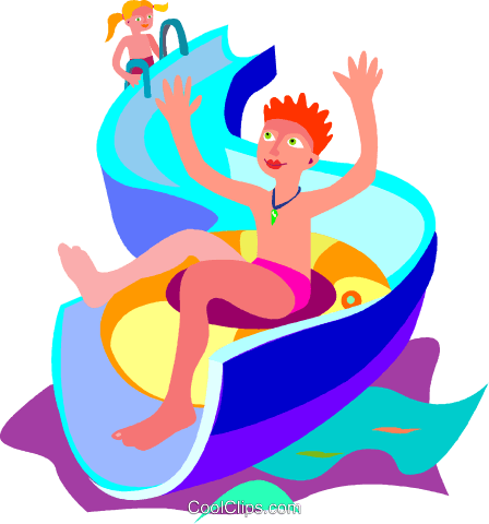 Fun water slide clip art clipart free download