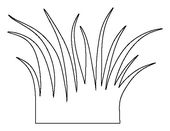 Grass black and white grass clipart line drawing pencil and in color ...