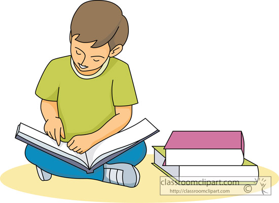 Student working alone clipart clip art library