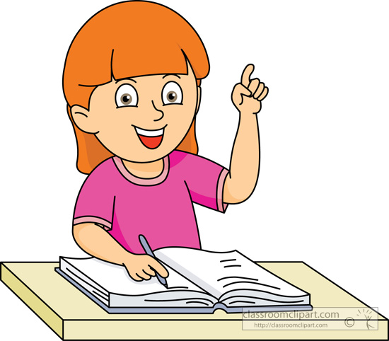 Student working clipart clipartbarn