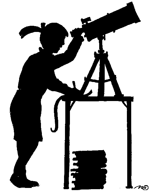 Student working hard clipart silhouette