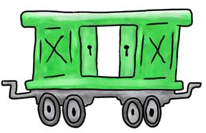Train engine and caboose clipart clip art library
