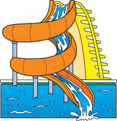 Water slide clip art 2 - WikiClipArt