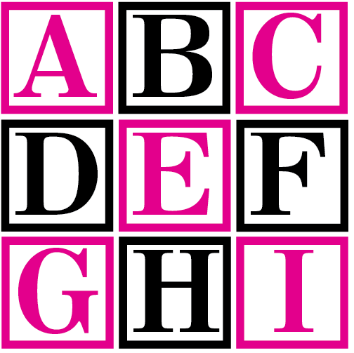 Abc blocks abc block font free download clip art on