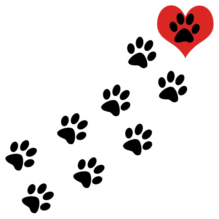 Dog paw prints brown dog paw print clipart cliparts and others art inspiration