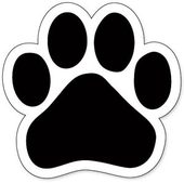 Dog paw prints bulldog paw print clipart 5 - WikiClipArt