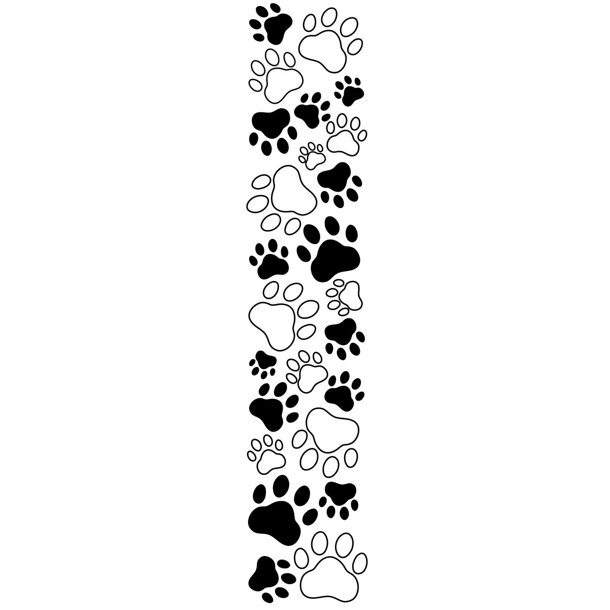Dog paw prints dog paw print clip art free clipart images image