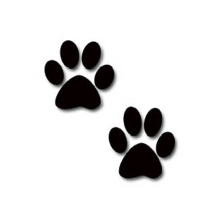 Dog paw prints dog paw print clip art free download