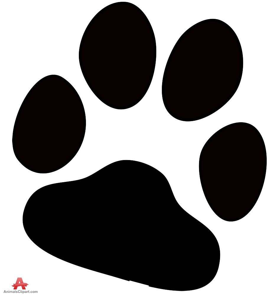 Dog paw prints dog paw print free clipart design download