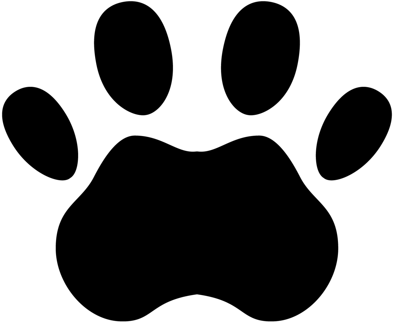Dog paw prints paw prints dog paw print clip art free download 3