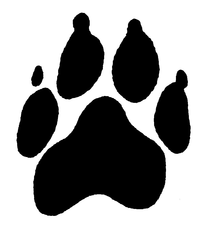 Dog paw prints puppy paw print clipart - WikiClipArt