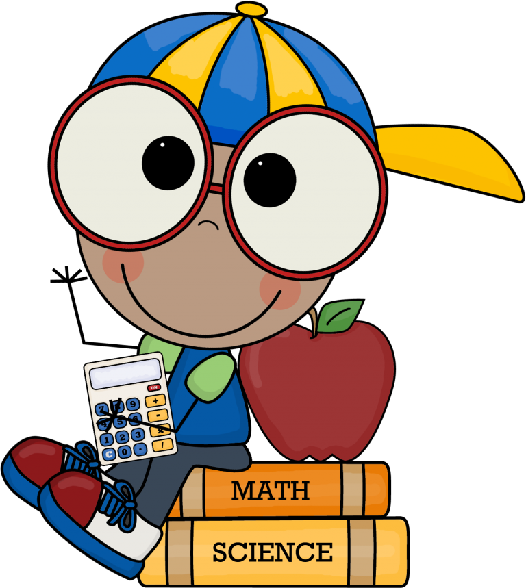 Doing homework clipart black and white picture