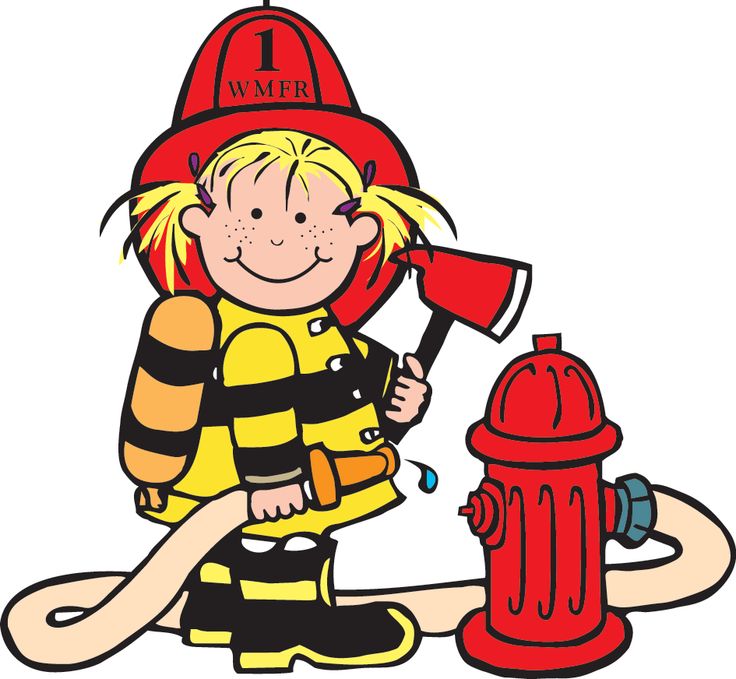 Firefighter  black and white firefighter clipart clipart collection