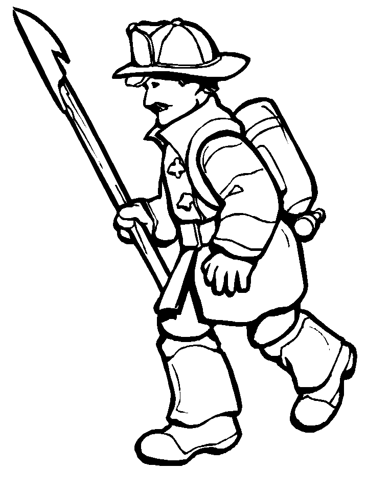 Firefighter  black and white firemen images free download clip art on