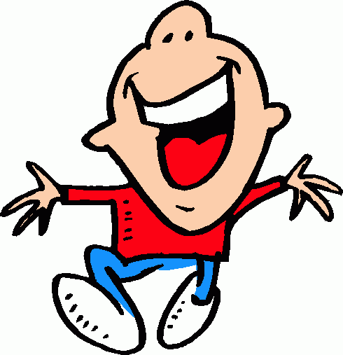 Happy person clip art free clipart images