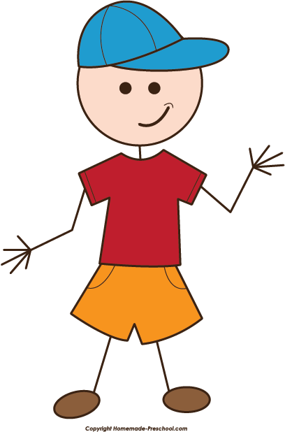 Happy person stick people clipart pinteres