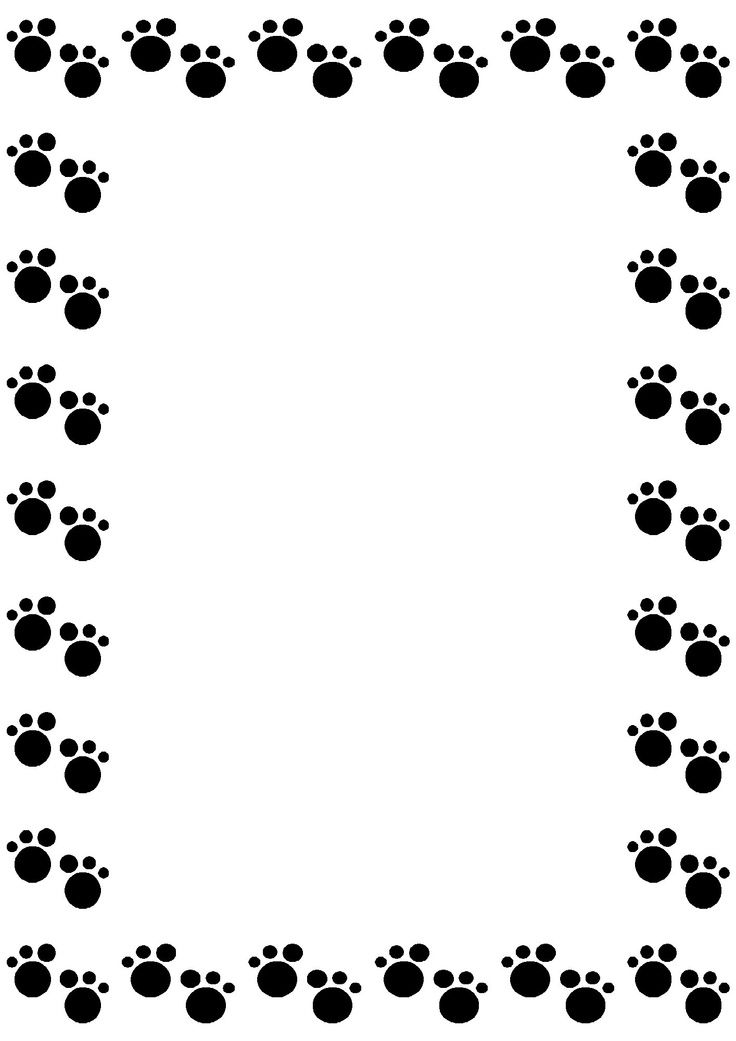 Paw print clip art ideas on dog paw prints 4