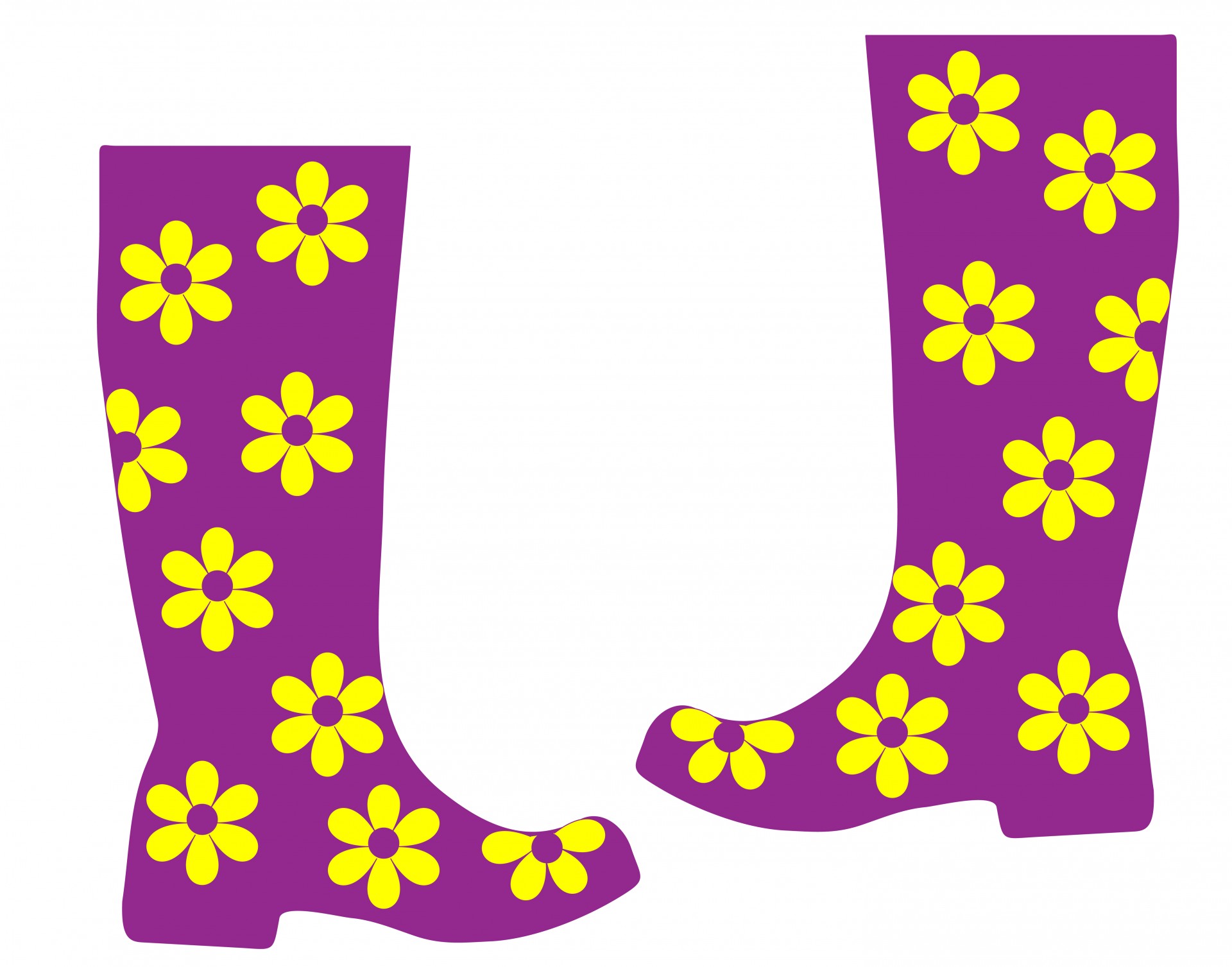 Rain boots clipart free pictures