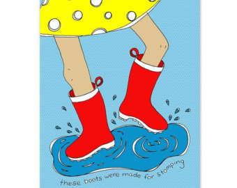 Rain boots puddle clipart rain boot pencil and in color puddle