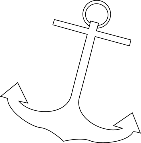 Sailboat  black and white black and white anchor clip free clipart images