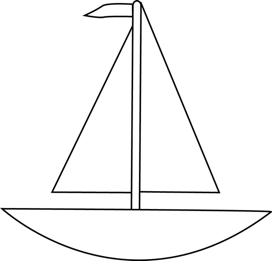 Sailboat  black and white black and white boat clip art free clipart images