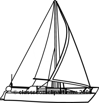 Sailboat  black and white boats clipart black and white free clipart images