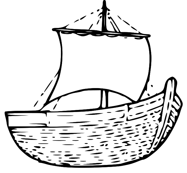 Sailboat  black and white jesus row boat clipart bbcpersian7 collections