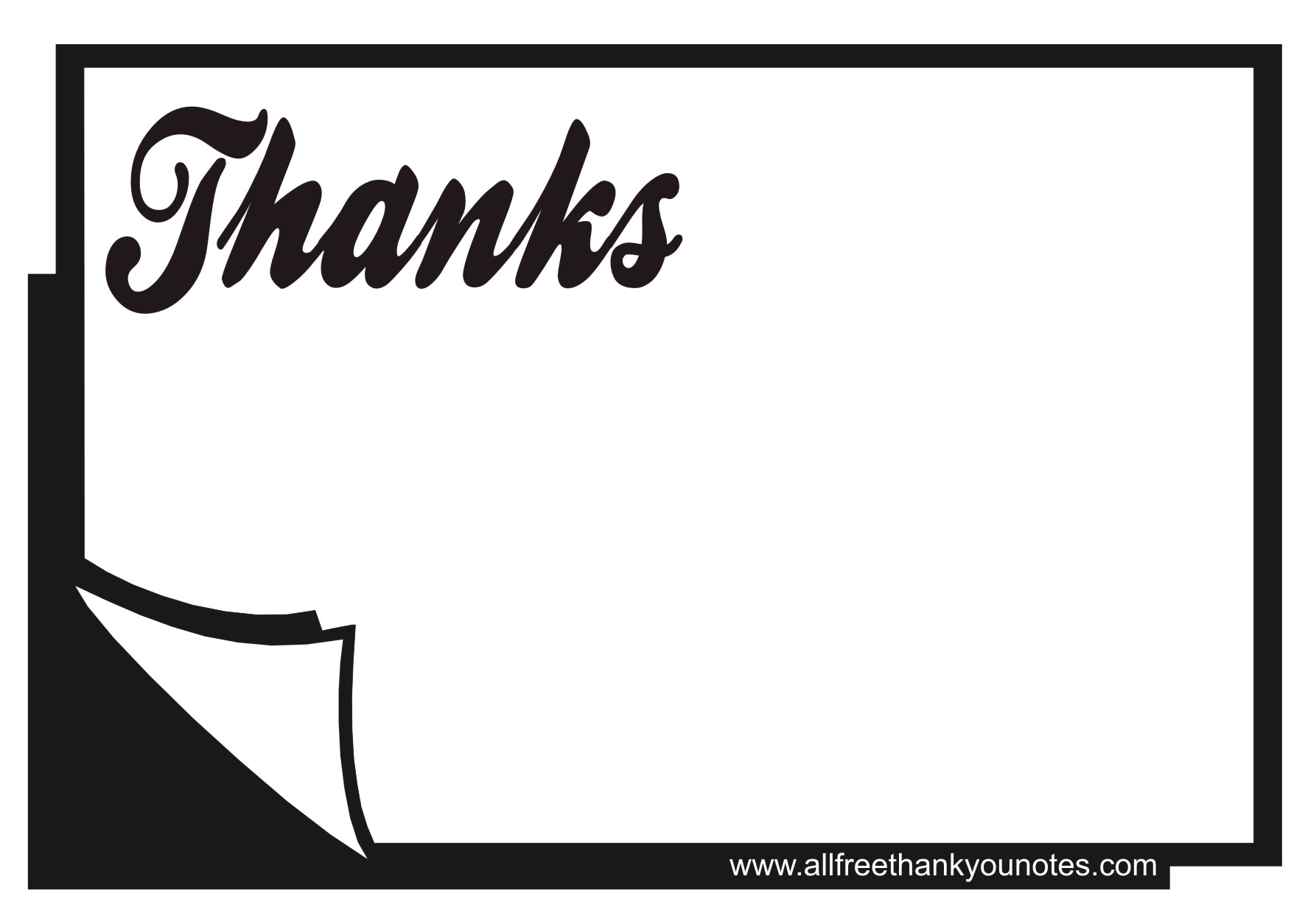 Thank you  black and white thank you black and white free clipart images