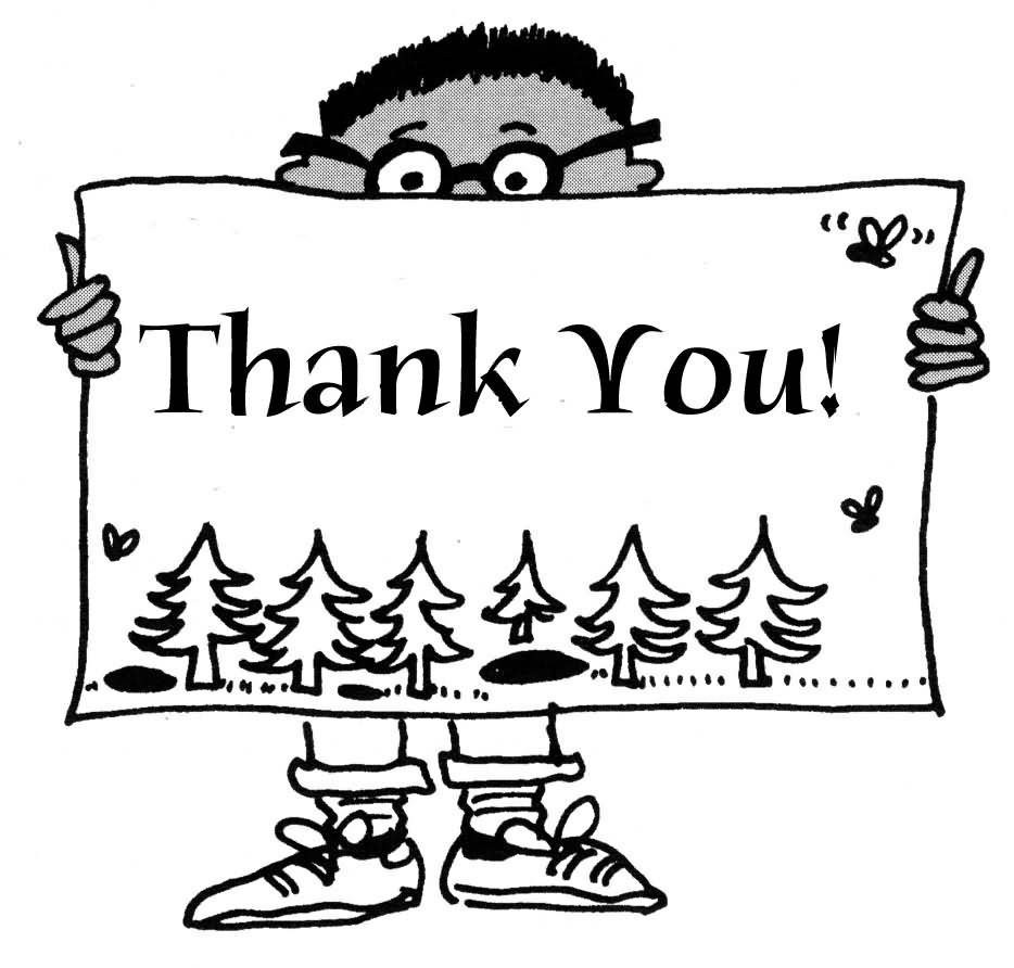 Thank You Black And White Thank You Free Thank Volunteer Clip Art Clipart Images 5 Wikiclipart