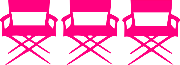 Director chair large clip art at vector clip art