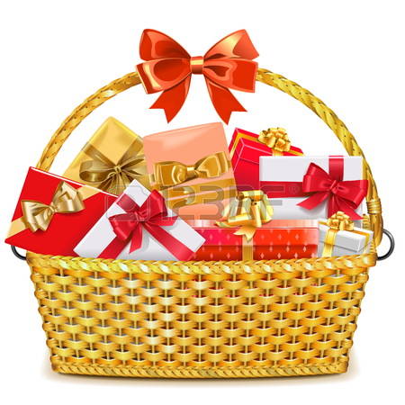 Gift basket basket clipart t hamper pencil and in color basket ...