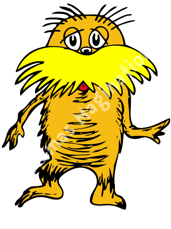 Lorax clipart dr seuss lorax free images