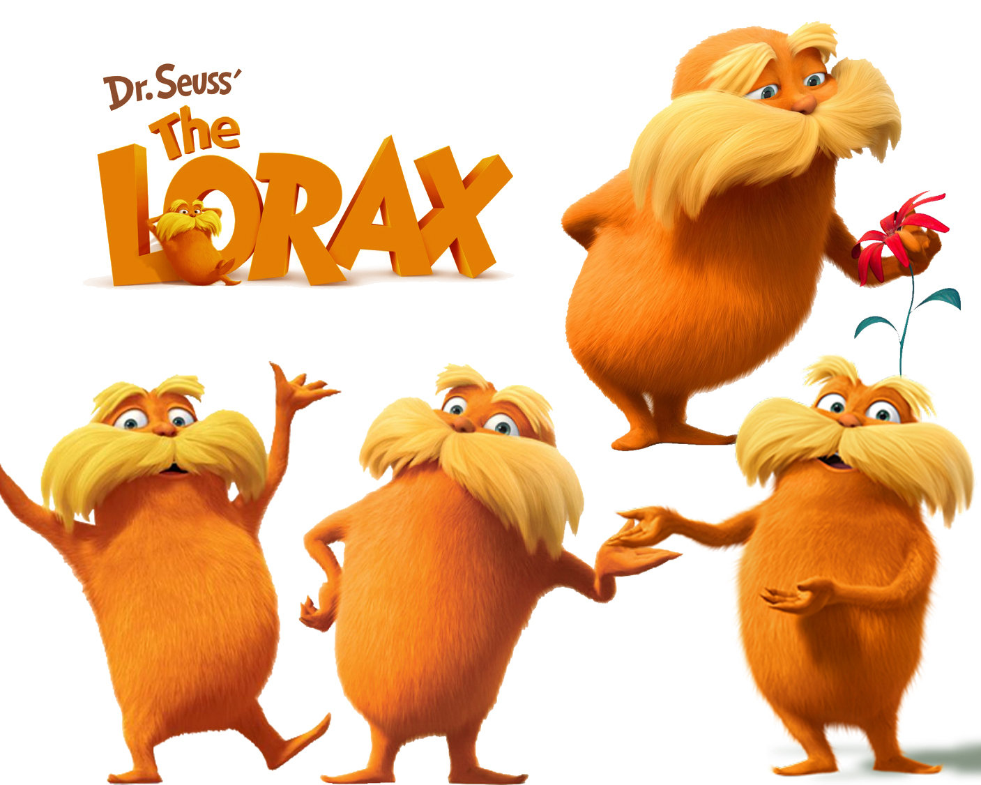 Lorax collection of dr seuss clipart high quality