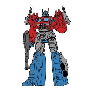 5 transformers images on looking clip art