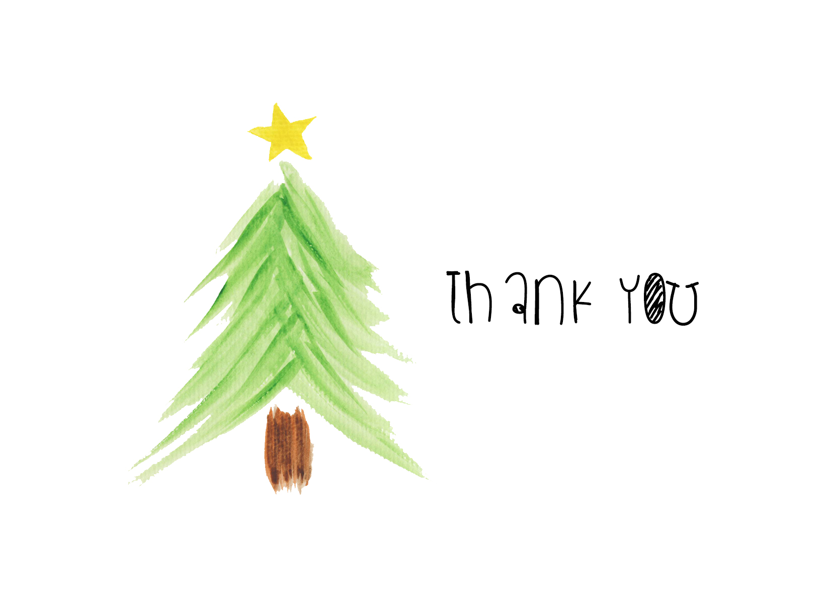 Christmas thank you clipart 3