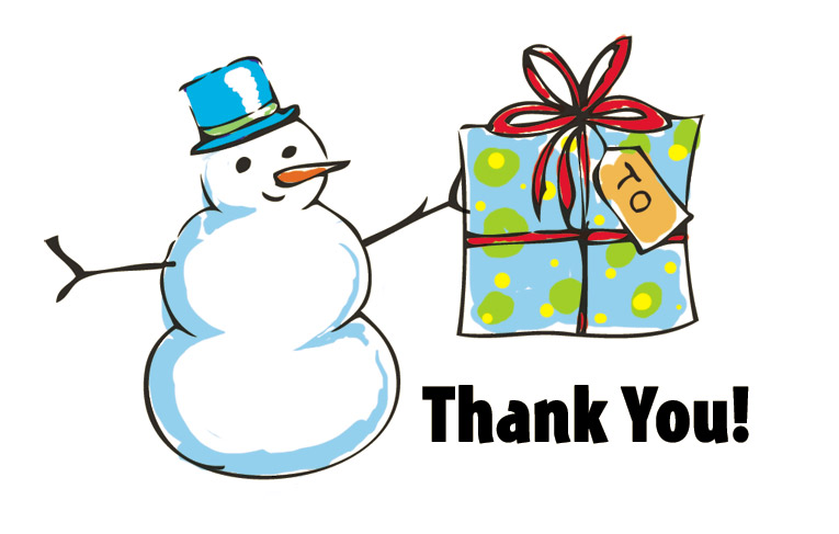 Christmas Thank You Clipart 65 Cliparts