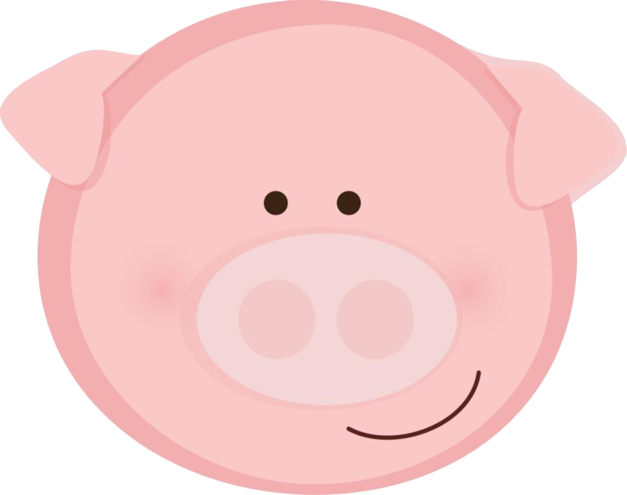 Clipart pig face clip art library