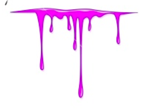 Dripping slime clipart 7