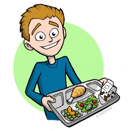 School lunch tray clipart boy cliparts and others art inspiration